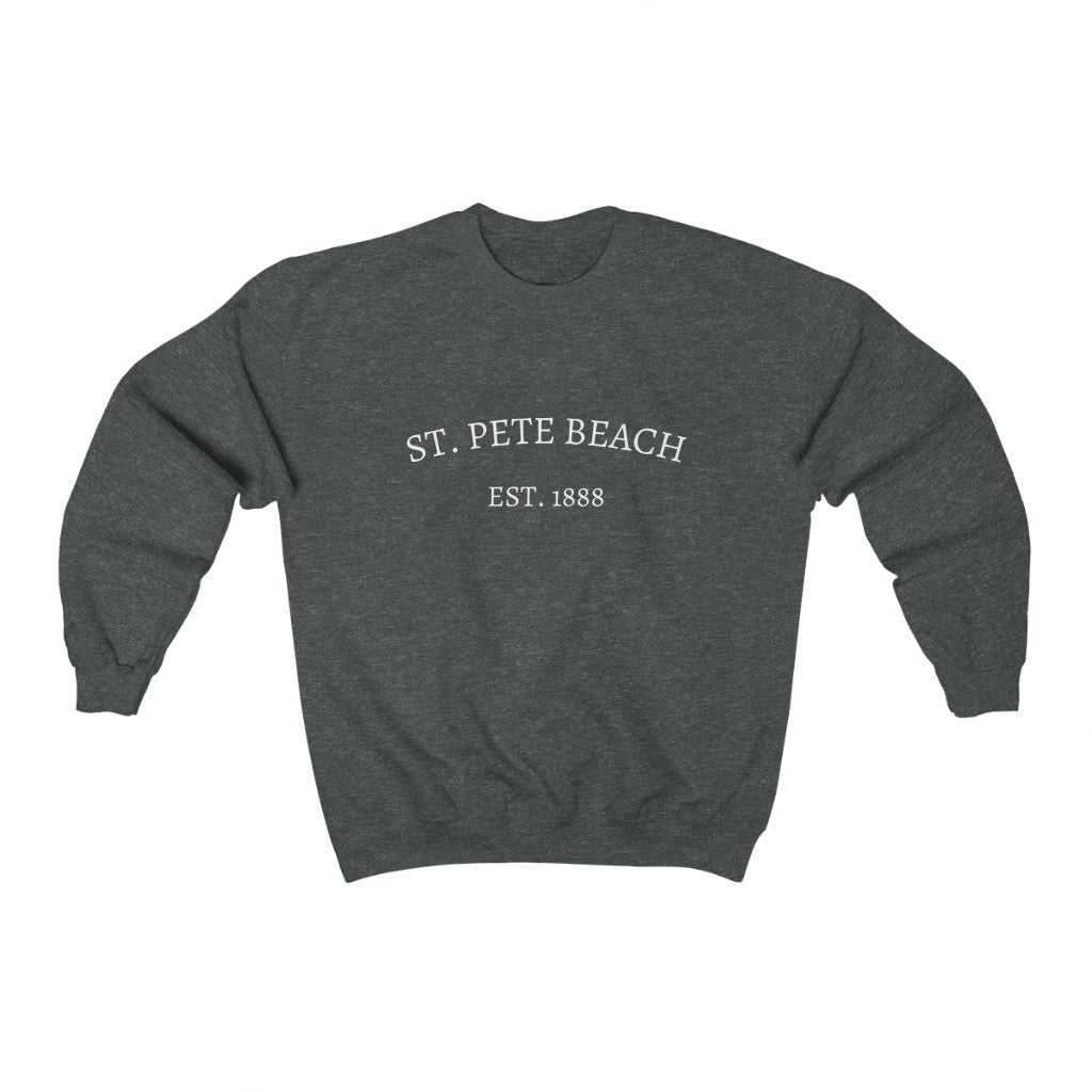 Est. 1888 St. Petersburg Crewneck - Grey Front