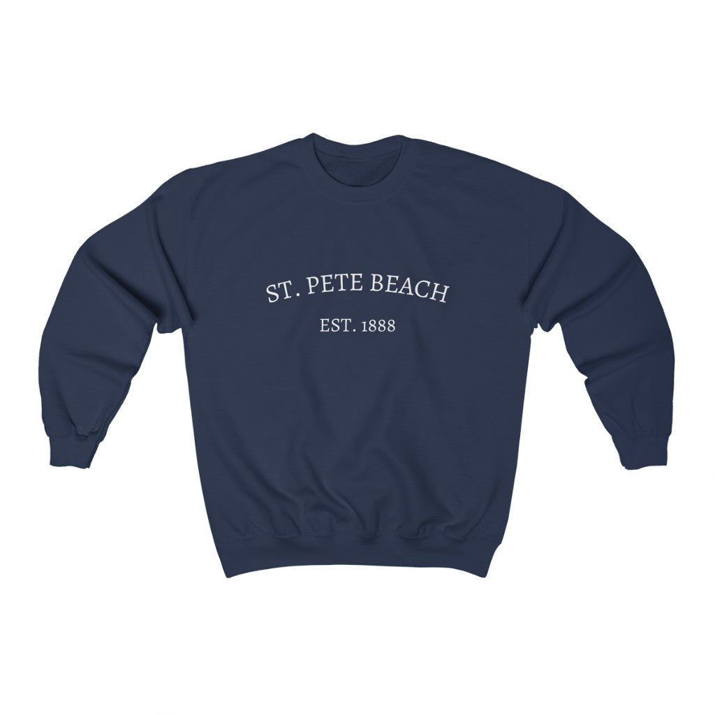 Est. 1888 St. Petersburg Crewneck - Est. 1888 St. Petersburg Crewneck - Navy Front