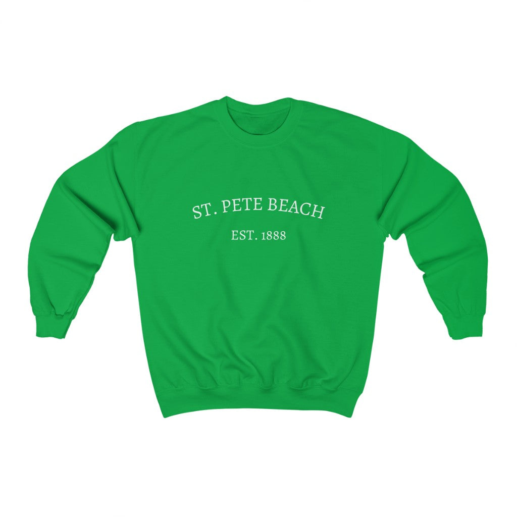 Est. 1888 St. Petersburg Crewneck - Green Front
