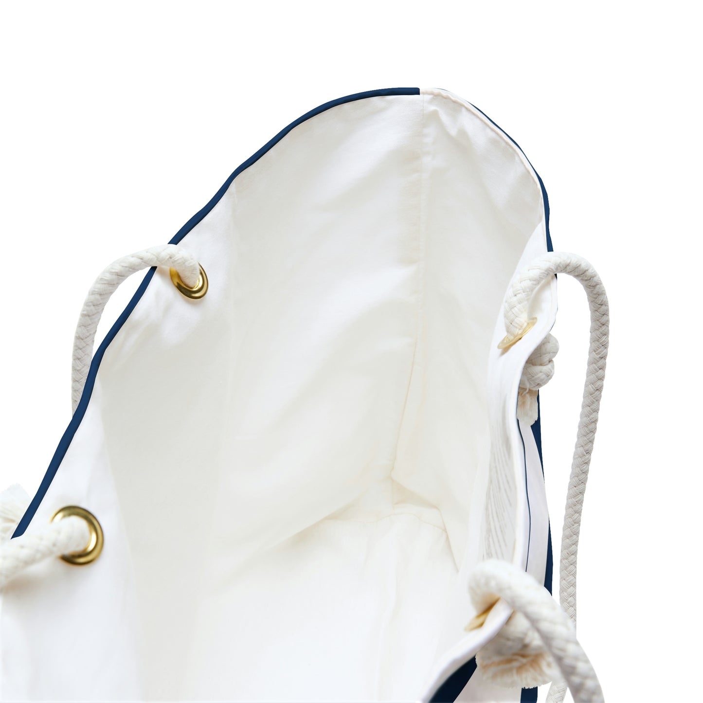 Oversized Navy & White Beach Bag - Gift Shop - The Hook Up