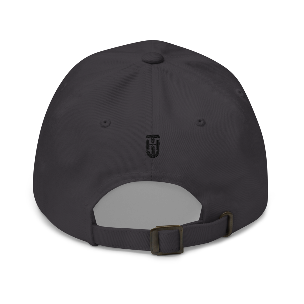 Gator Silhouette Sports Hat - Grey Back