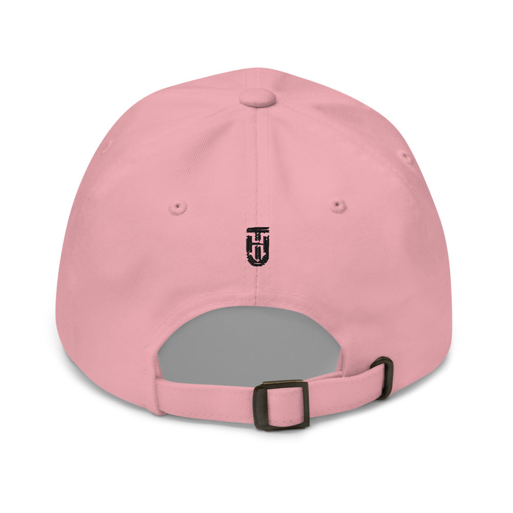 Cute Ghost Icon Series Hat - Pink Back