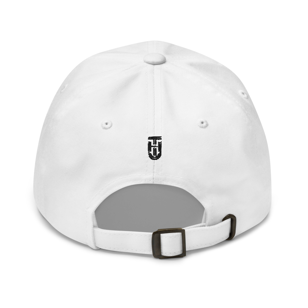 Gator Silhouette Sports Hat - White Back