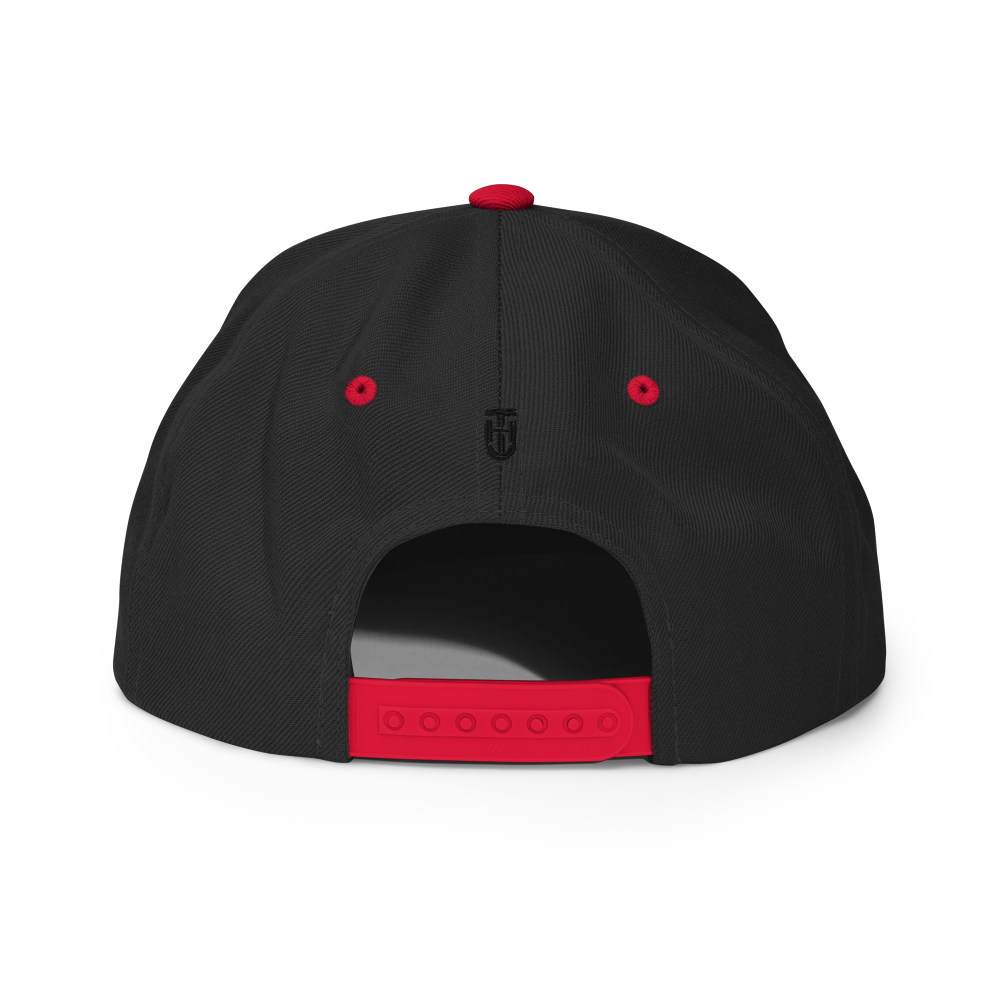 TB Block Snapback Hat - Navy - The Hook Up