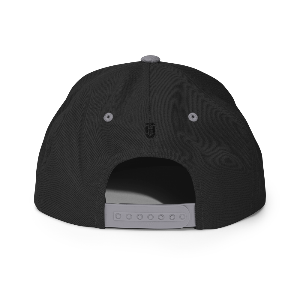 TB Block Snapback Hat - Navy - The Hook Up