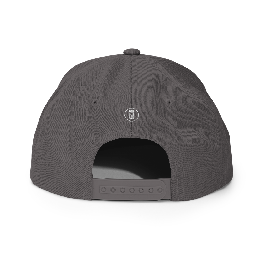TB Block Snapback Hat - White - The Hook Up