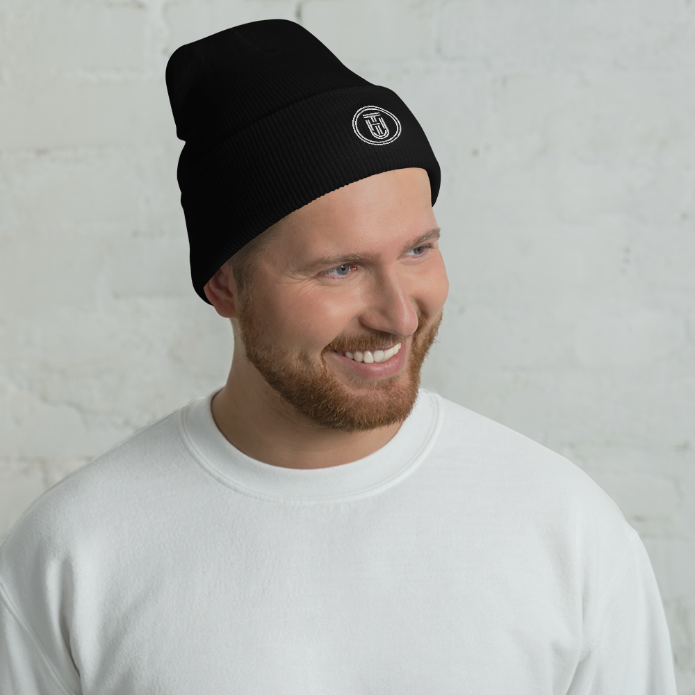 Man wearing The Hook Up Classic Beanie - Souvenir Shop