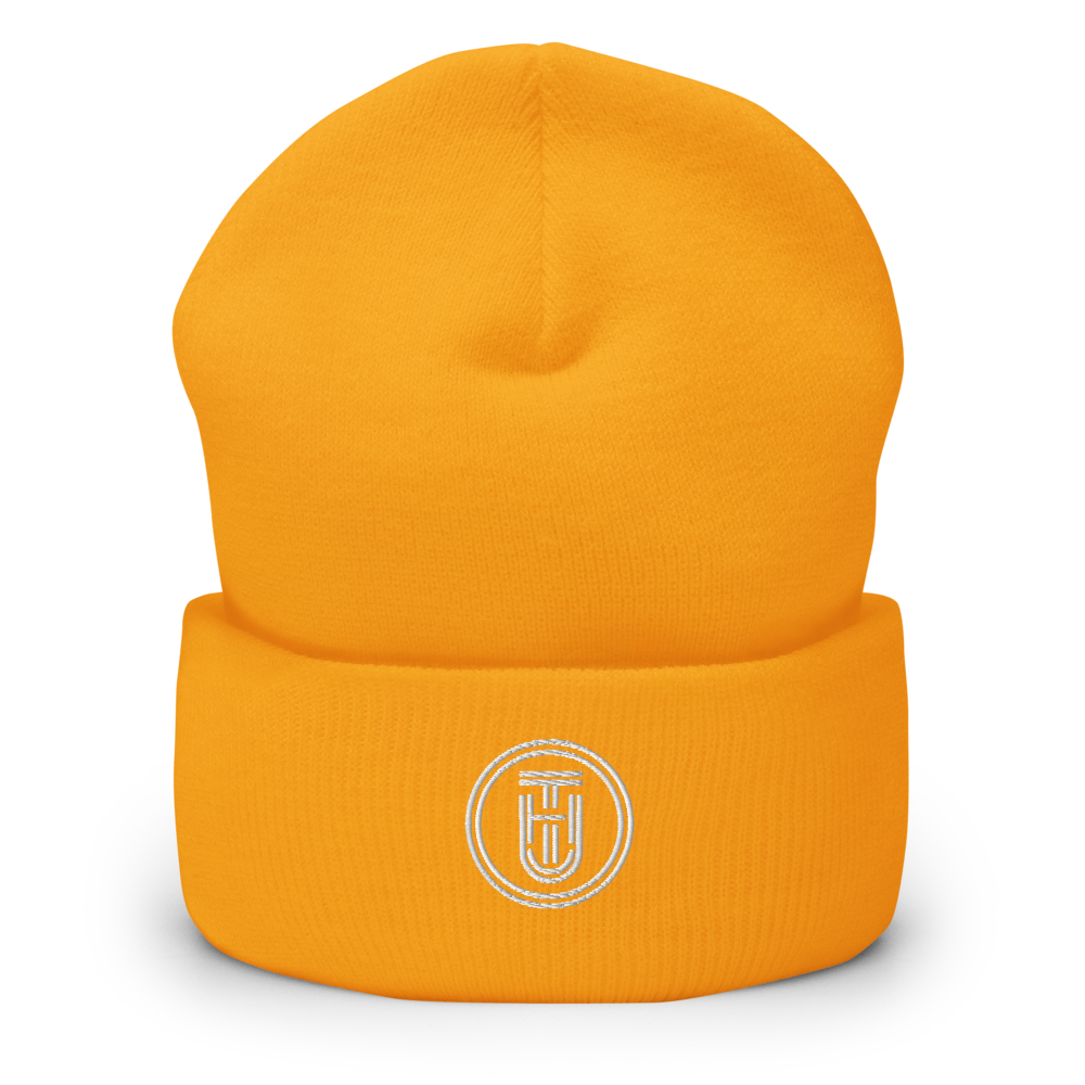 The Hook Up Classic Beanie - Souvenir Shop - Gold Front