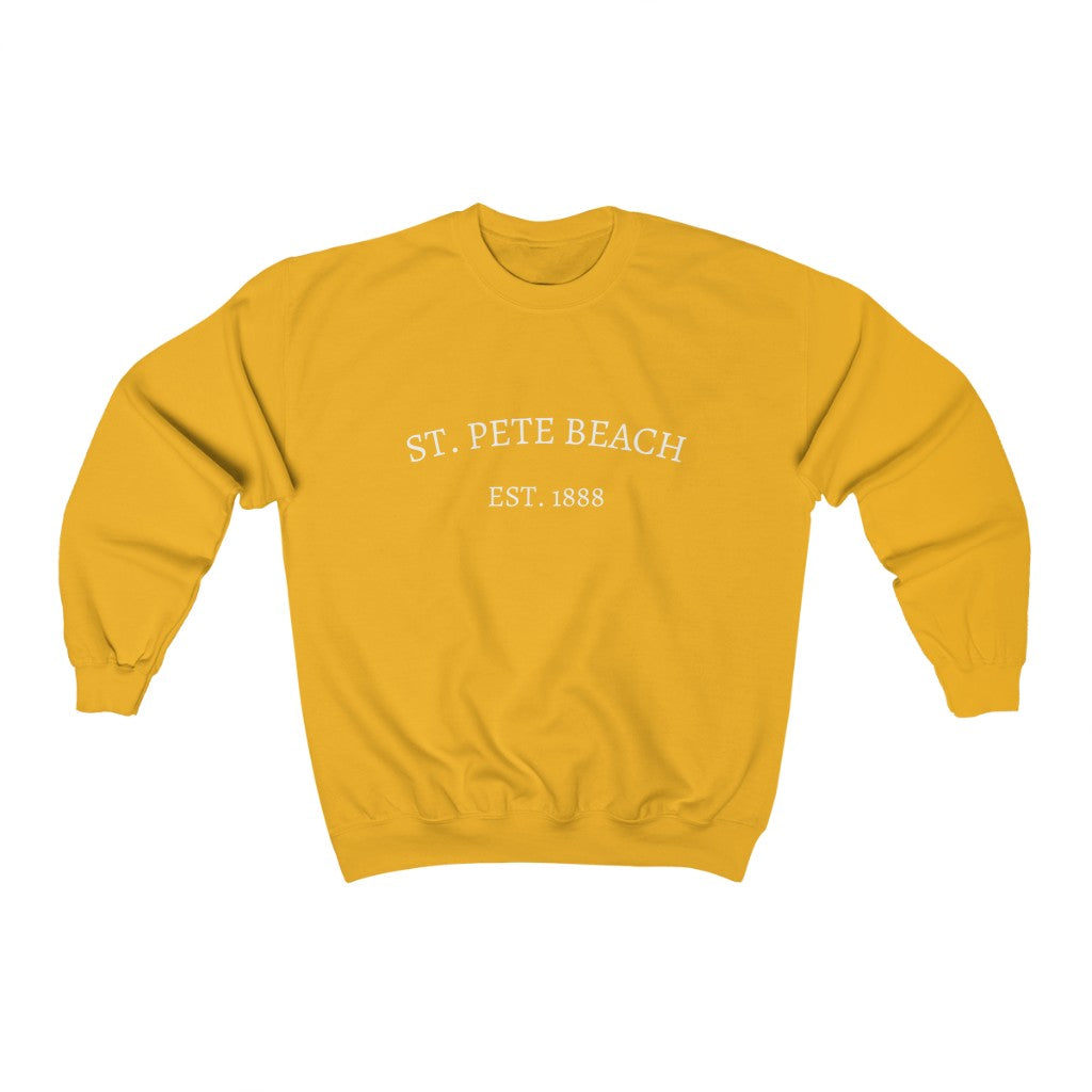 Est. 1888 St. Petersburg Crewneck - Gold Front