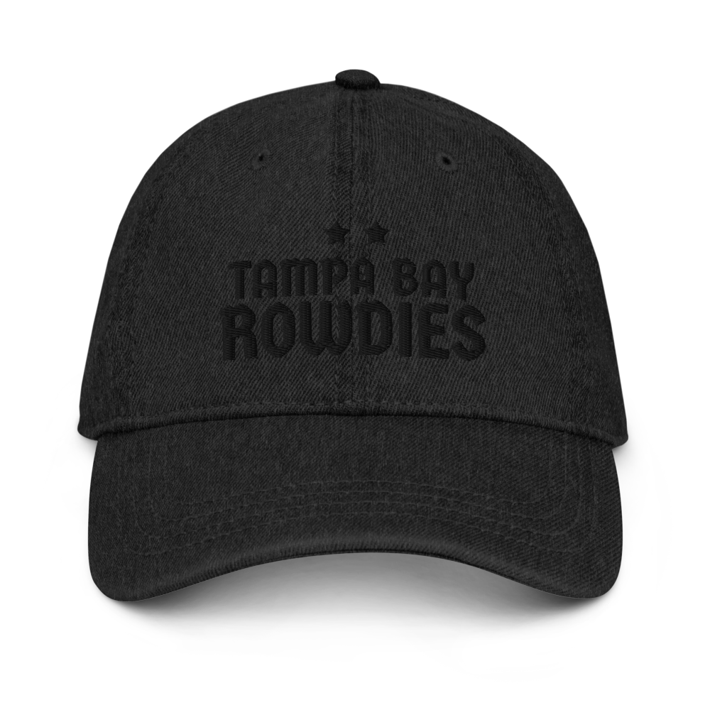 Rowdies Denim Hat - Black - The Hook Up