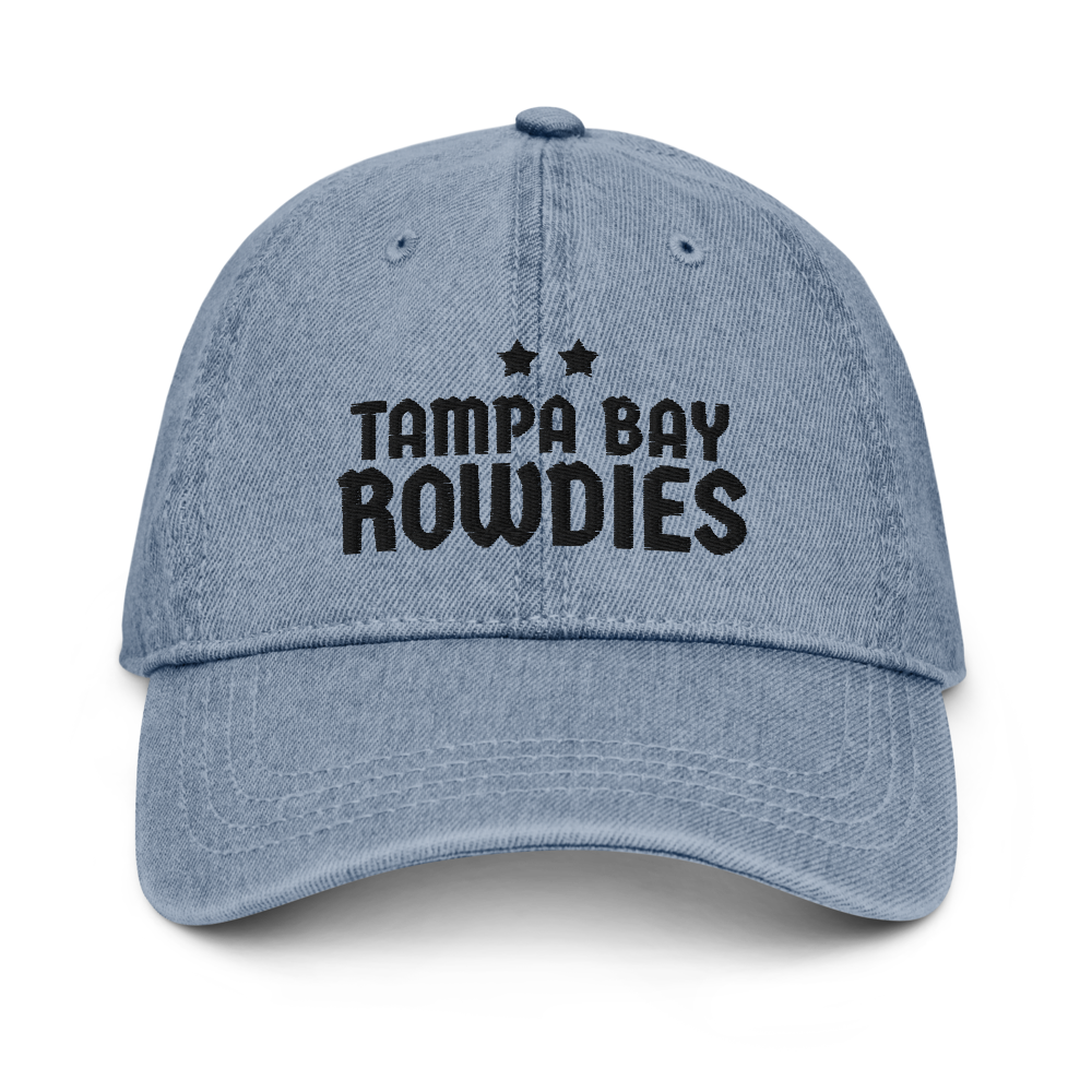 Rowdies Denim Hat - Black - The Hook Up