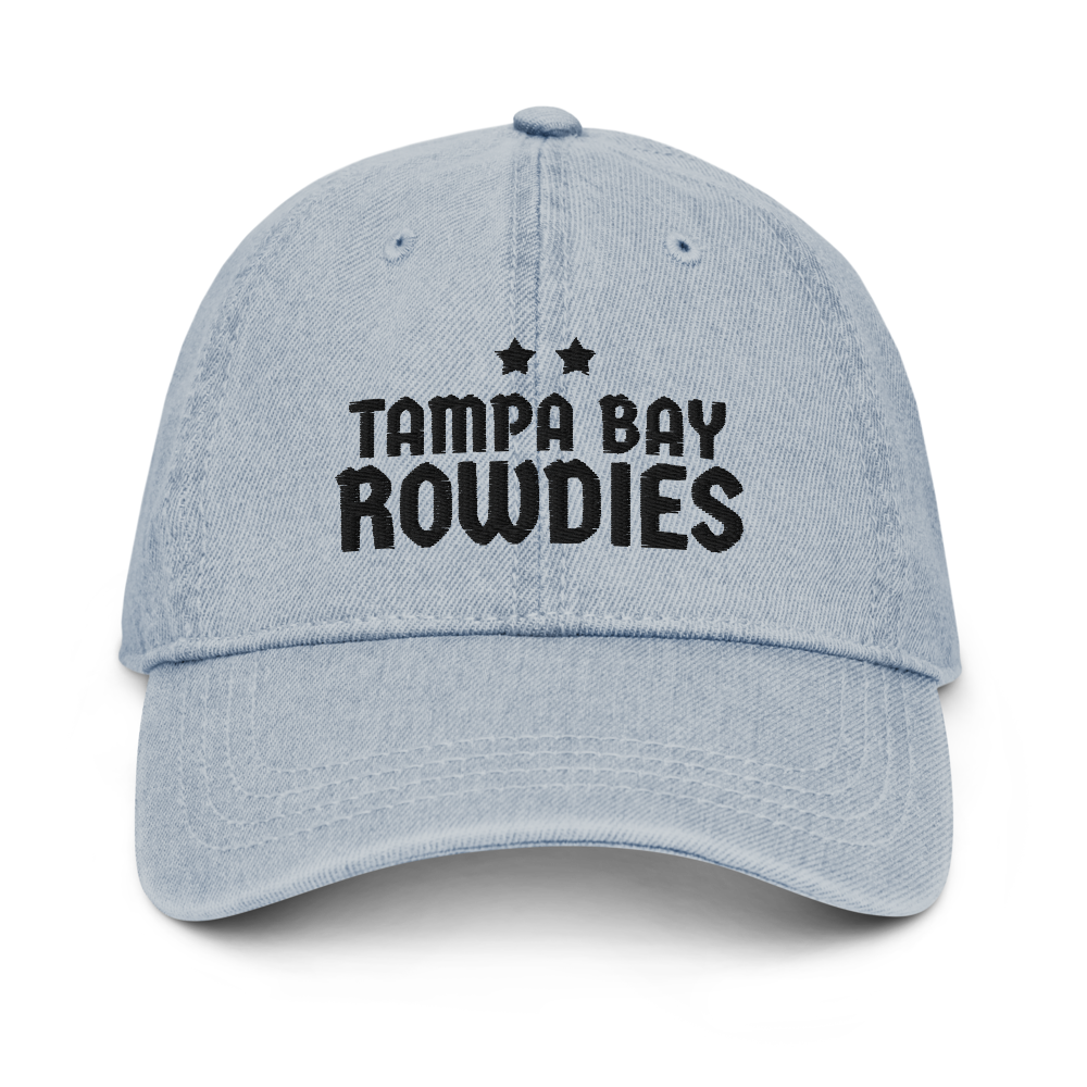Rowdies Denim Hat - Black - The Hook Up