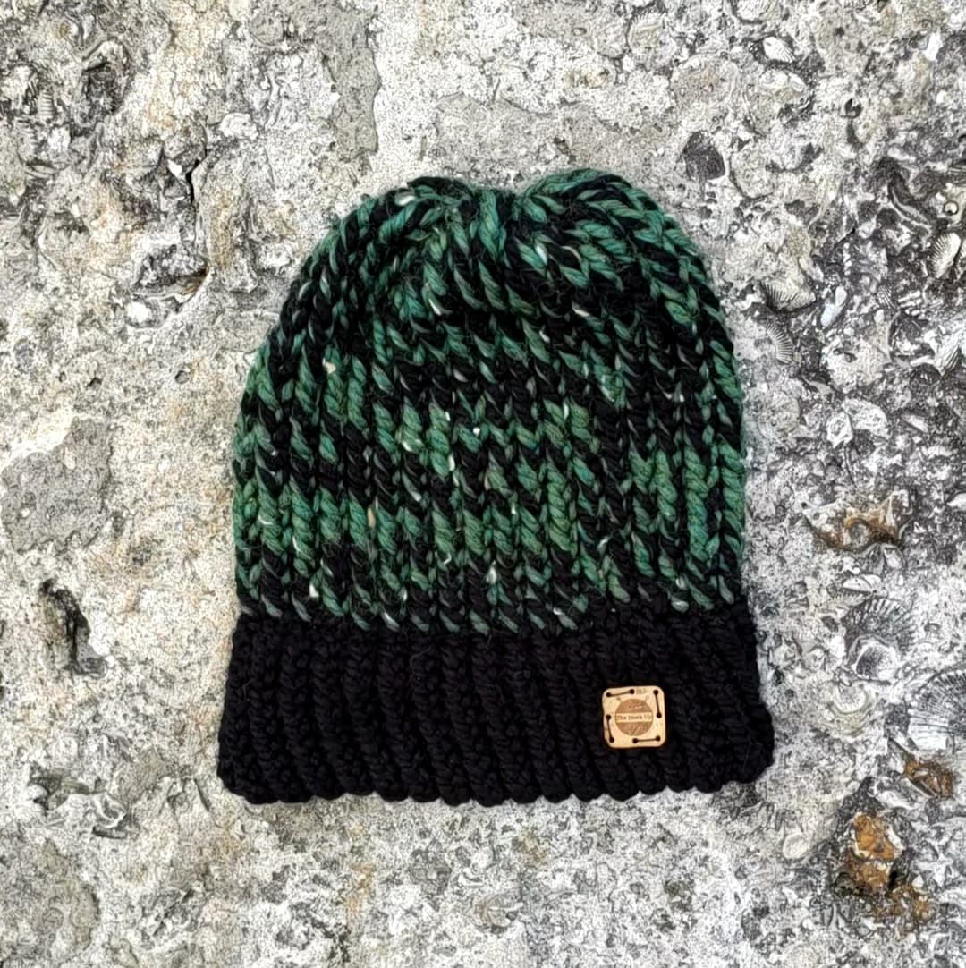 Handmade Kelly Green Winter Beanie - Souvenir Shop