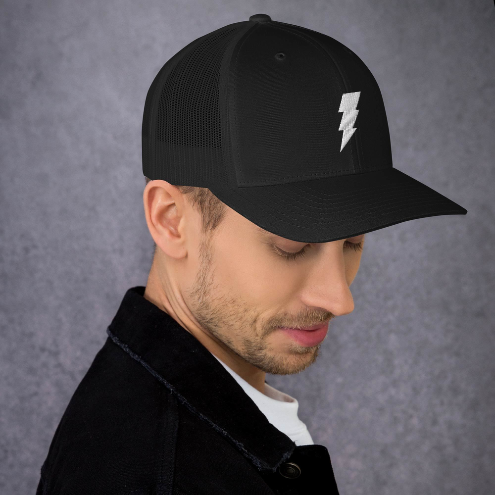 Blue Out Lighting Trucker Cap - The Hook Up