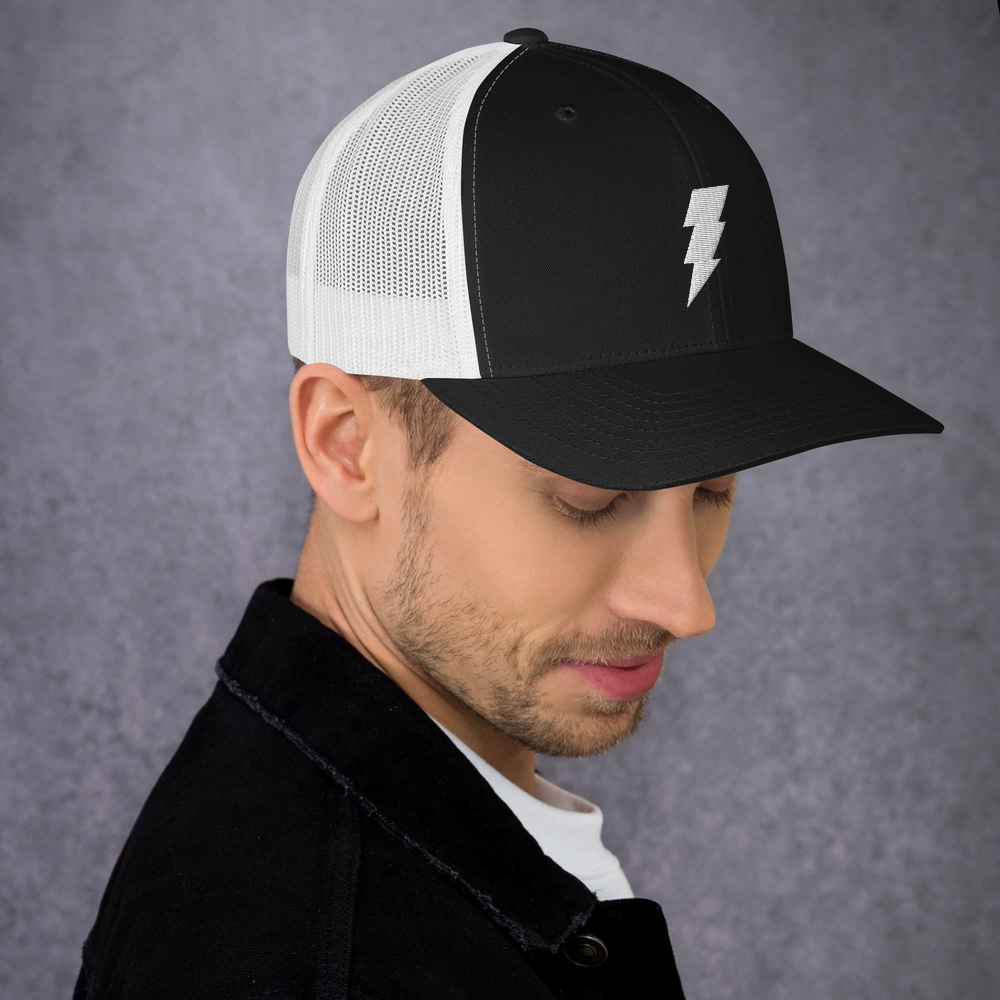 Blue Out Lighting Trucker Cap - The Hook Up