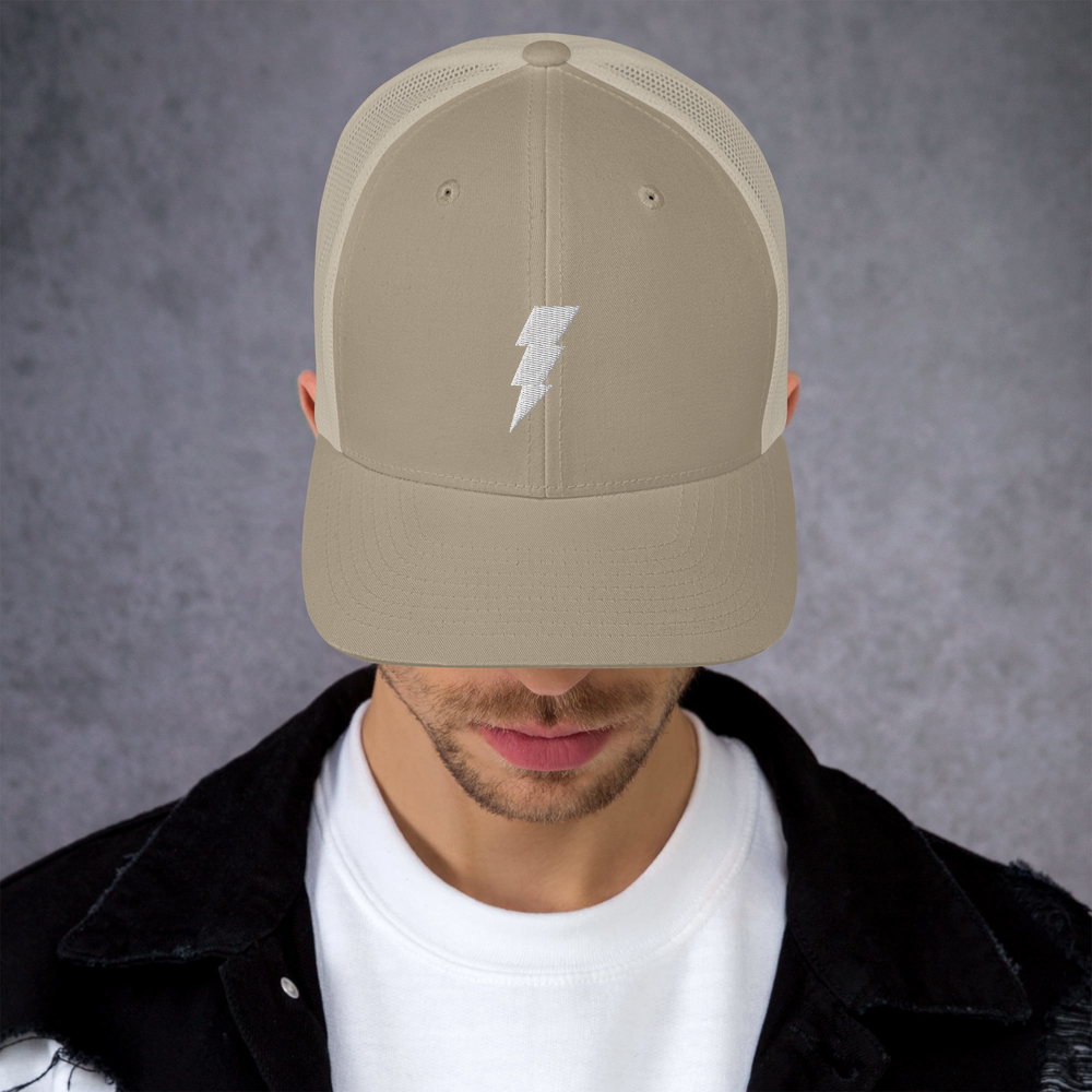 Blue Out Lighting Trucker Cap - The Hook Up