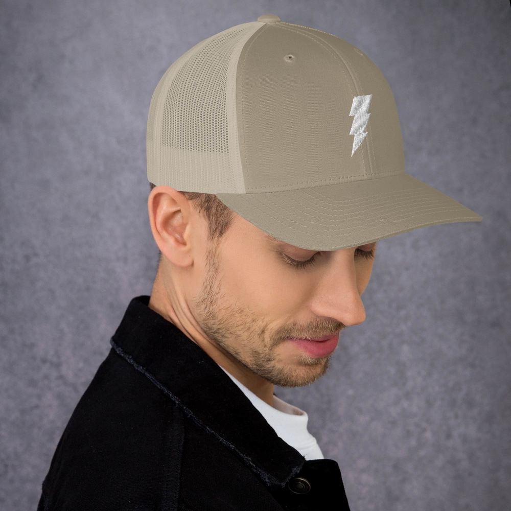 Blue Out Lighting Trucker Cap - The Hook Up