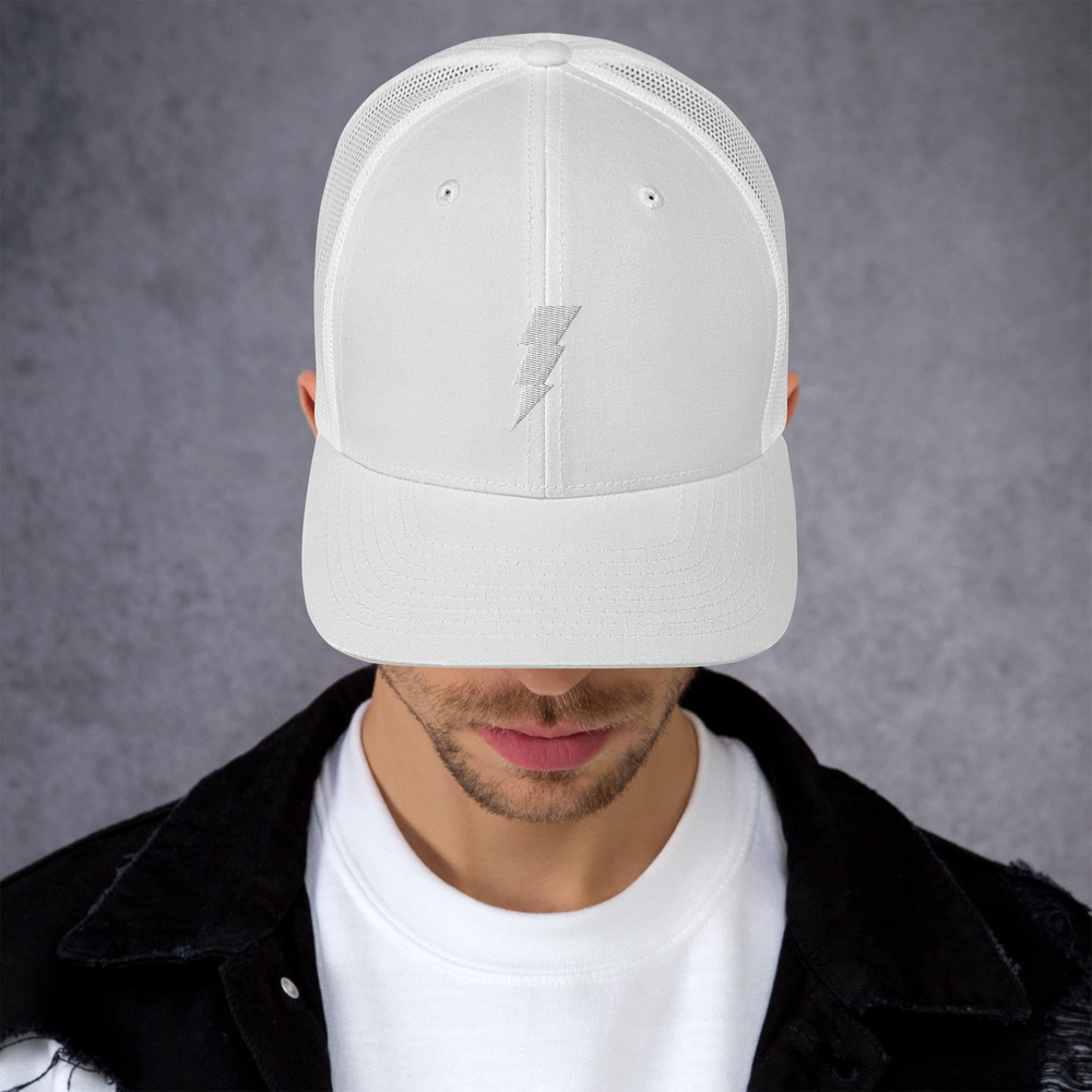 Blue Out Lighting Trucker Cap - The Hook Up