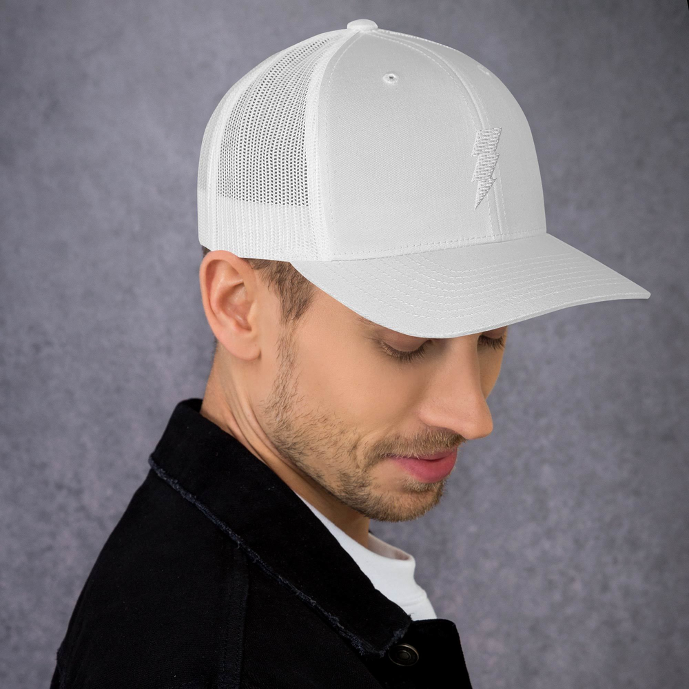Blue Out Lighting Trucker Cap - The Hook Up