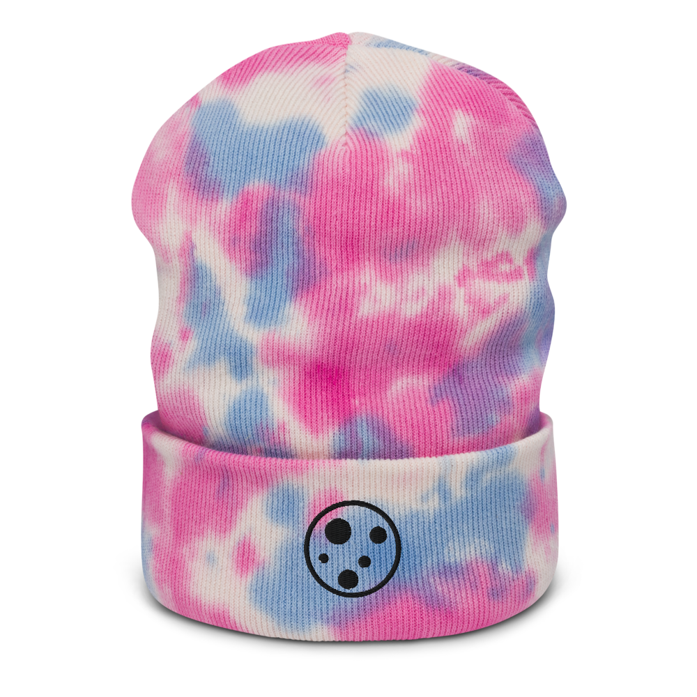 Moonrock Tie-Dye Beanie - Souvenir Shop - Pink