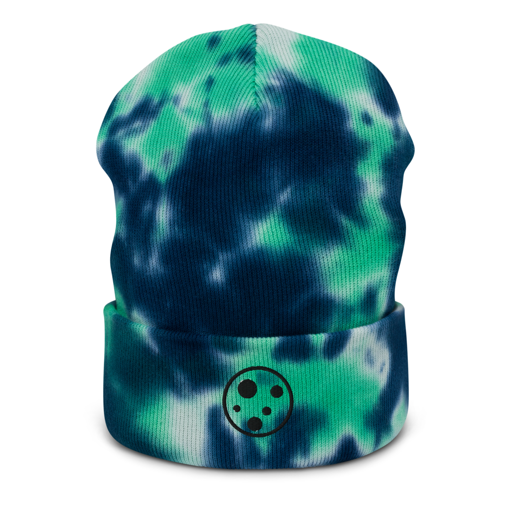 Moonrock Tie-Dye Beanie - Souvenir Shop - Blue