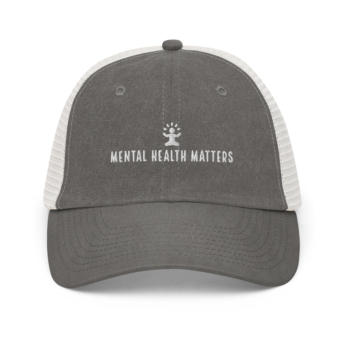 Mentals Matter Hat - Grey Front