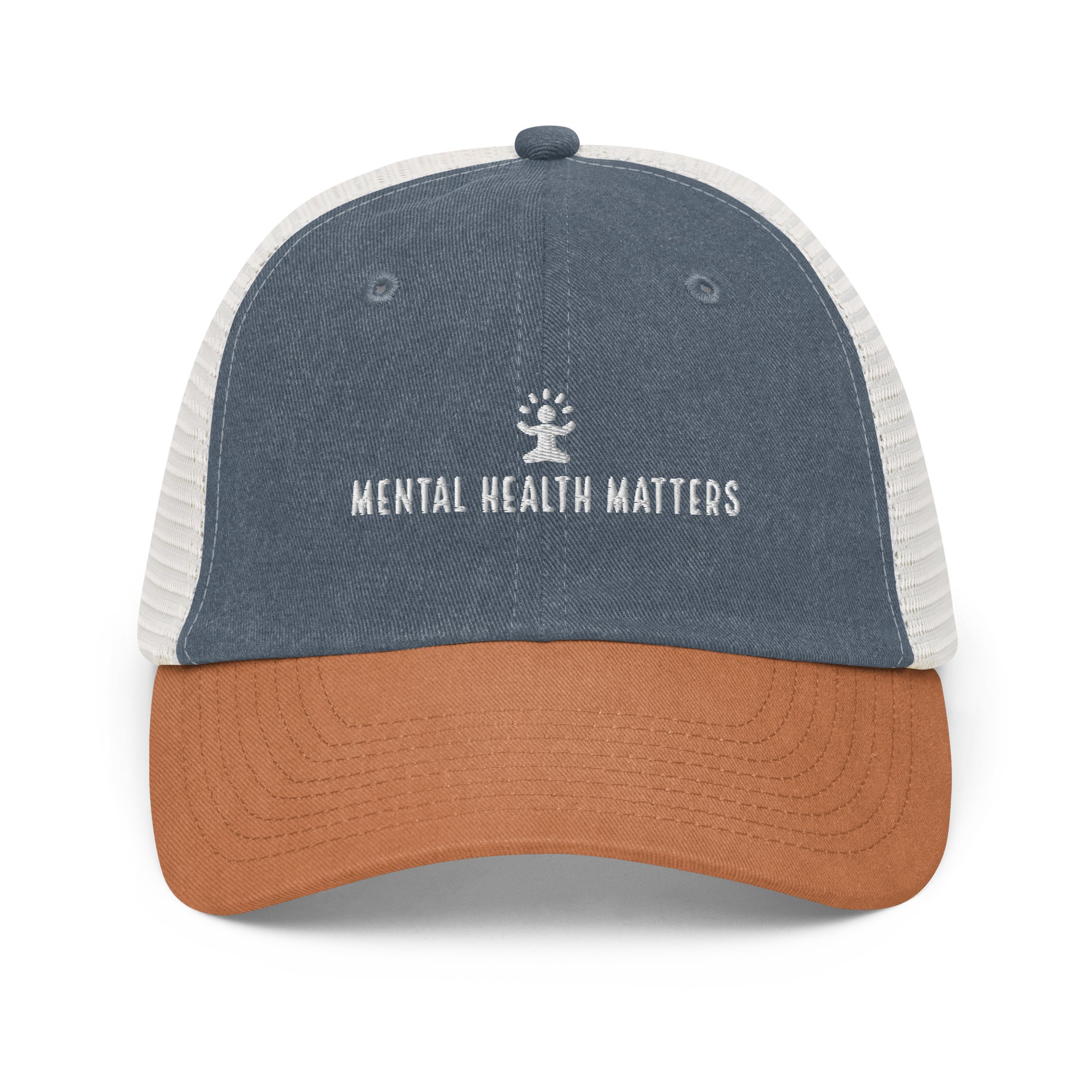 Mentals Matter Hat - Orange Front