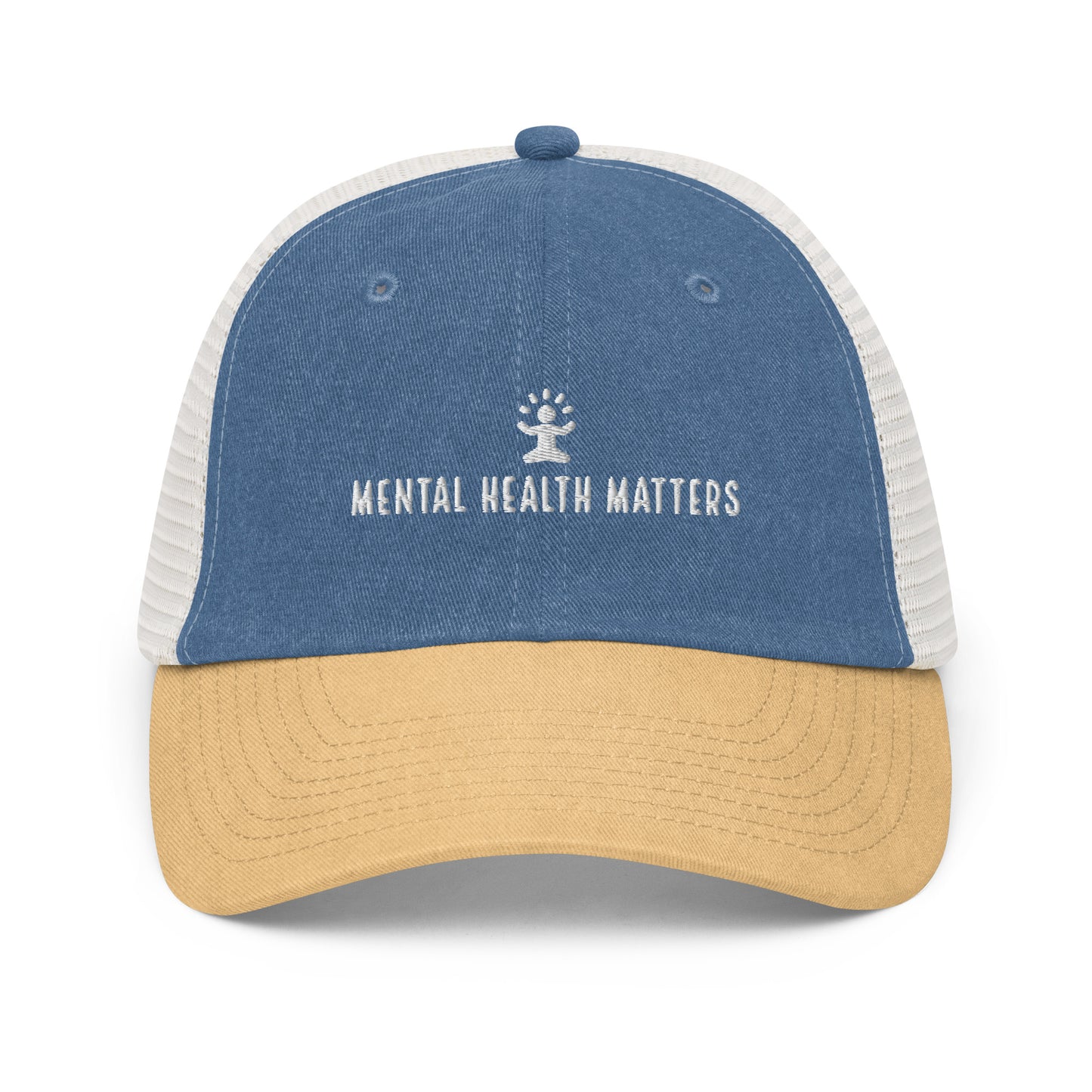 Mentals Matter Hat - Yellow Front