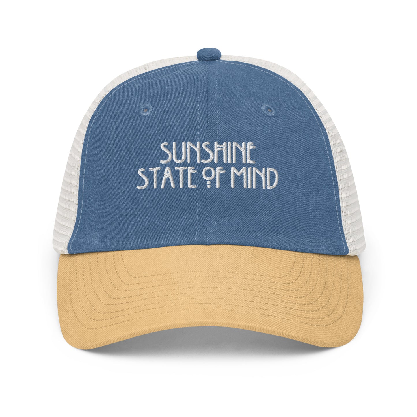 Sunshine State of Mind Hat - Yellow Front