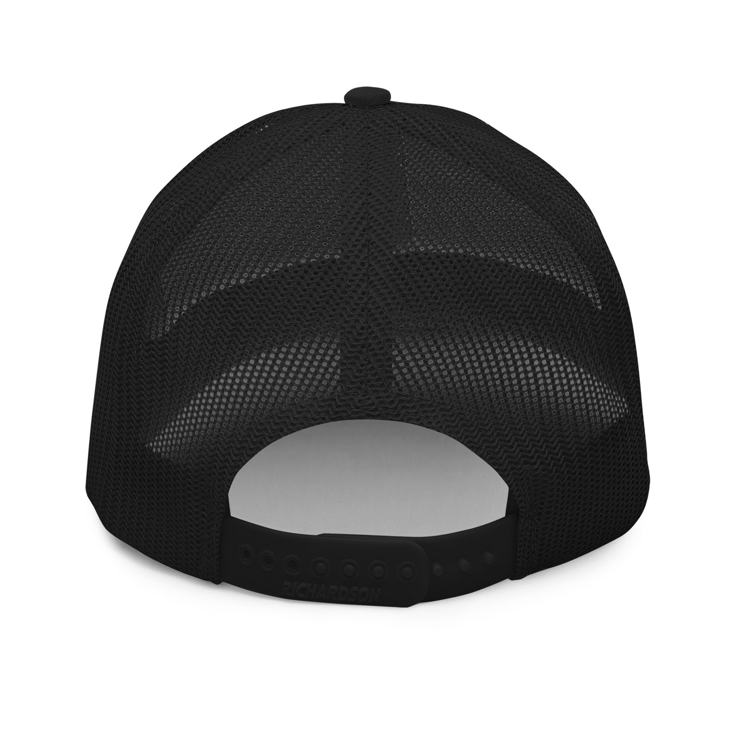 Adventure Seeker Trucker Hat - Black Front