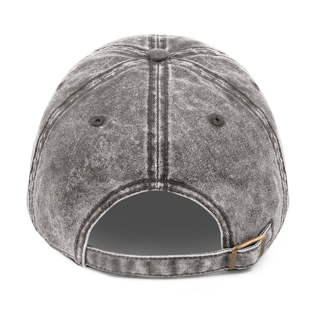 Happiness Is Contagious Hat - Light Grey Back