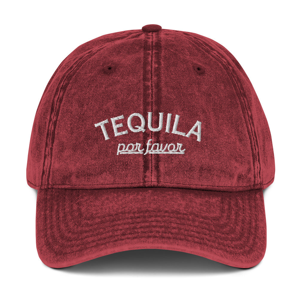 Tequila Por Favor Hat - Red