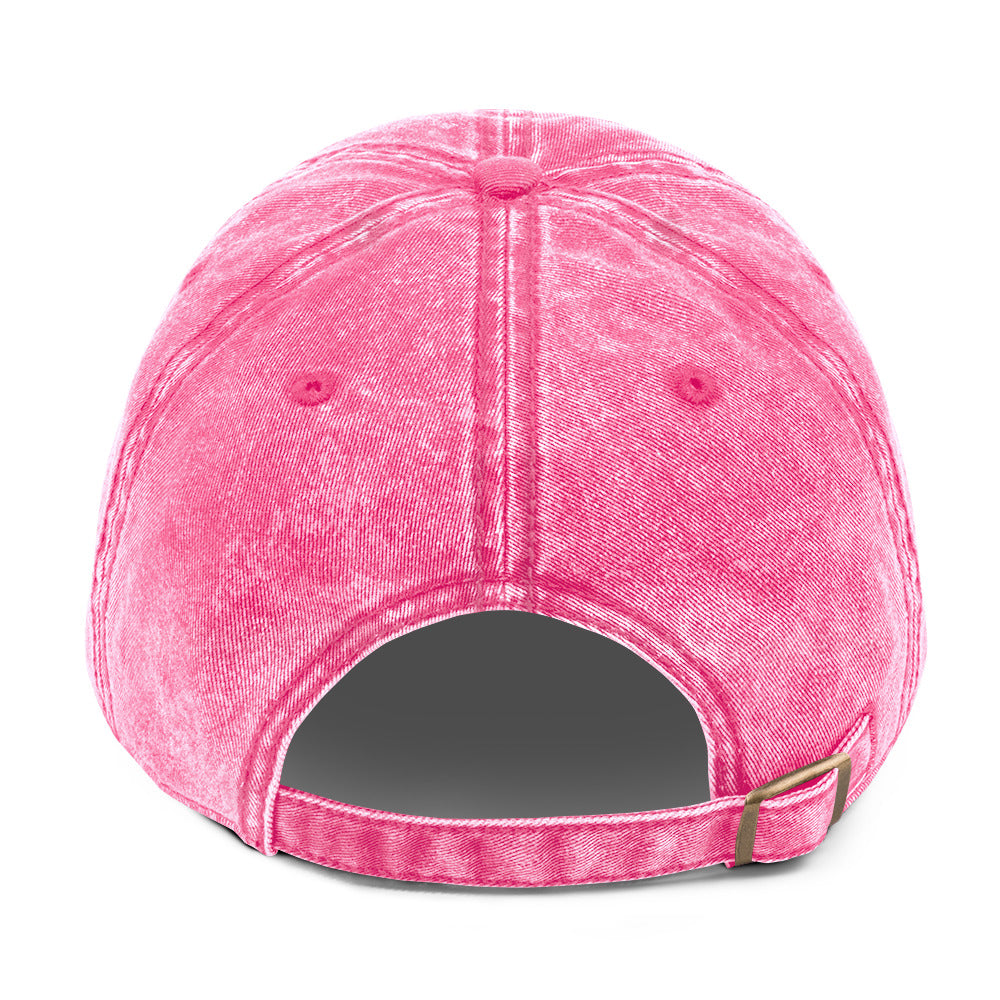 Happiness Is Contagious Hat - Pink Back