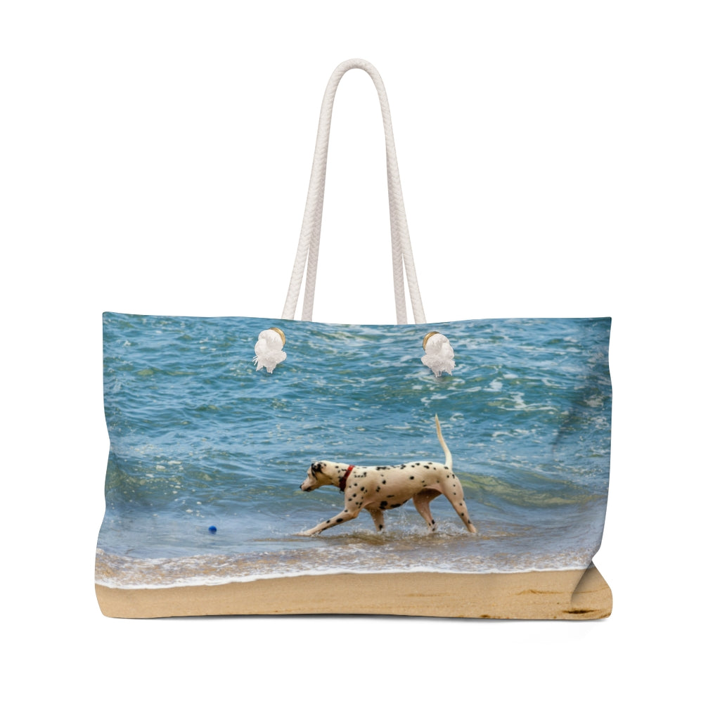 Oversized Dalmatian Beach Bag - Gift Shop - The Hook Up