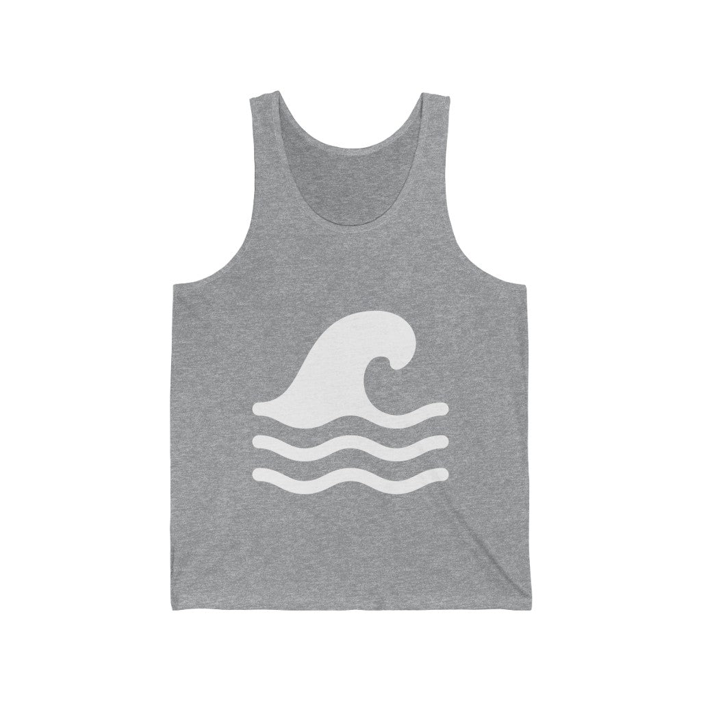 Waves Tank Top - Grey