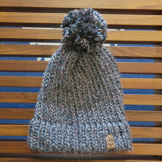 Handmade Owl Grey Winter Beanie - Souvenir Shop
