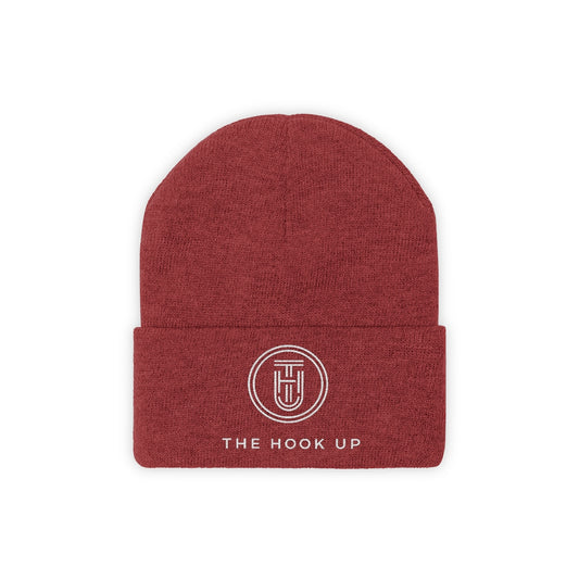 Embroidered Knit Beanie - The Hook Up