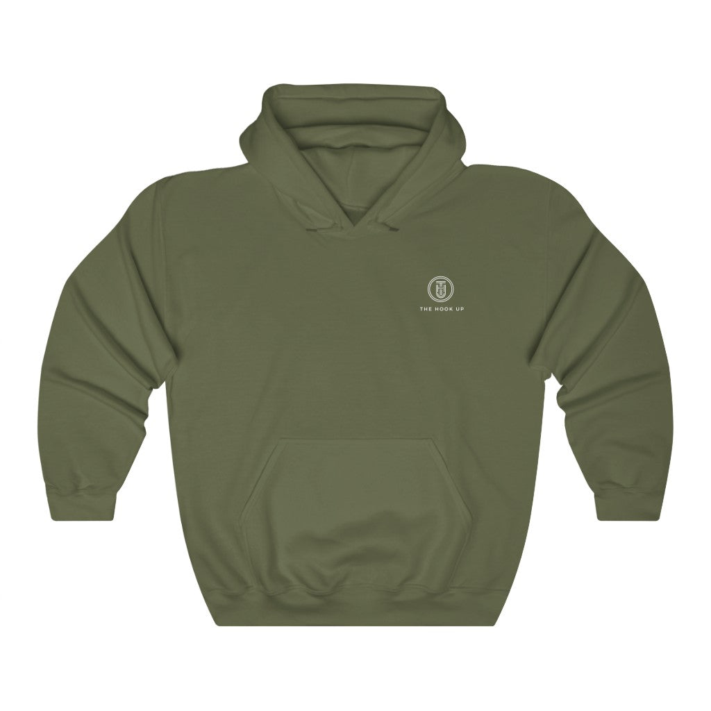 Cozy Branded Oversized Hoodie - Green