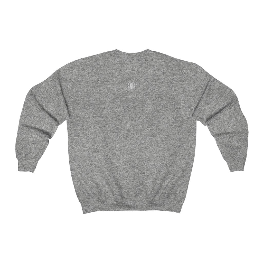 Cozy "Boo' Crewneck - Grey Back