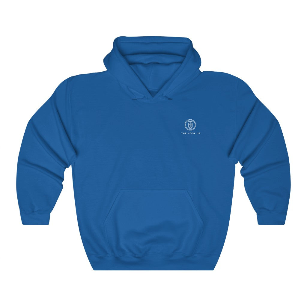 Cozy Branded Oversized Hoodie - Royal Blue