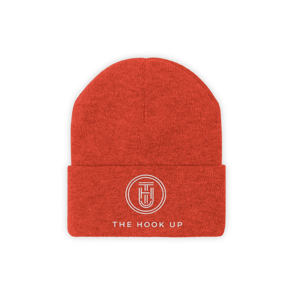 Embroidered Knit Beanie - The Hook Up