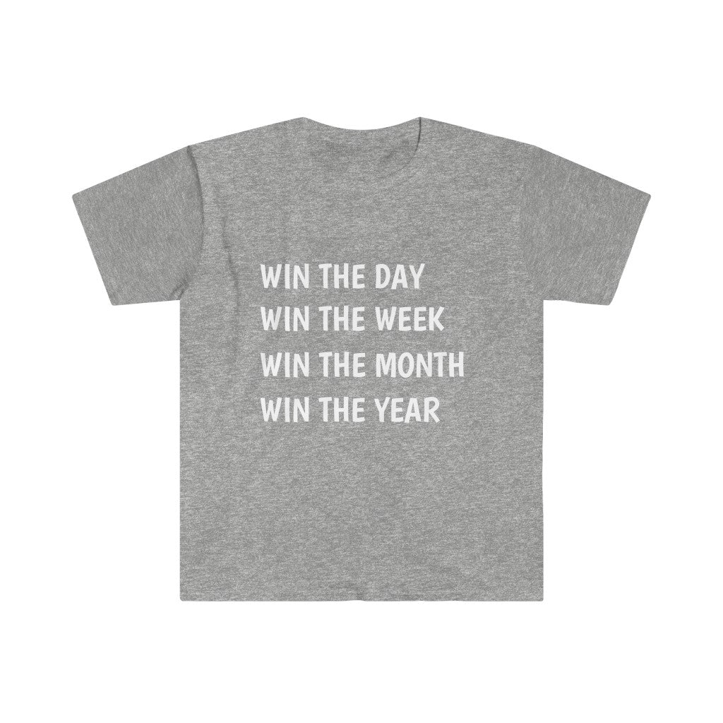 Win The Day Unisex Softstyle T-Shirt - The Hook Up