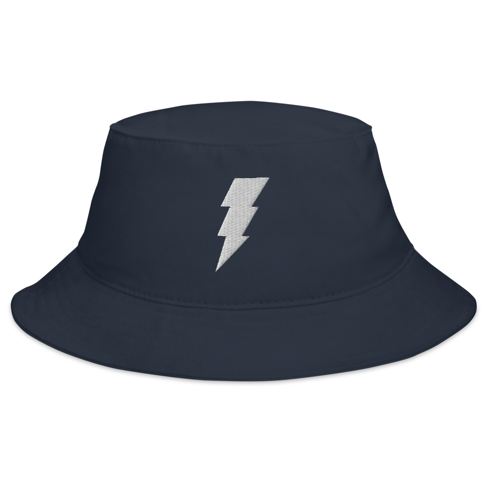 Blue Out Bolts Bucket Hat - The Hook Up