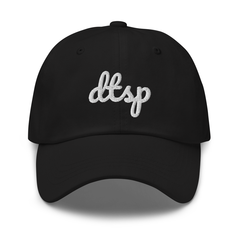 Downtown St. Petersburg Hat - Black Front