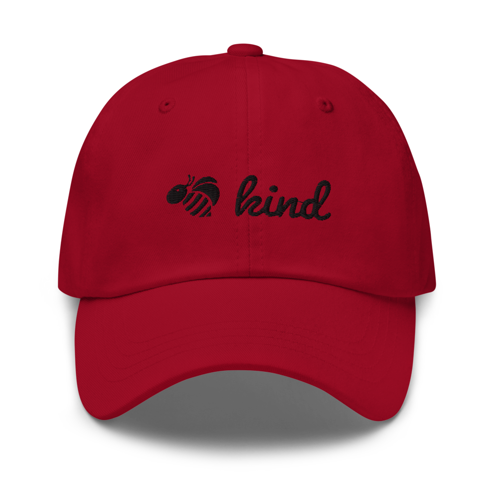 Bee Kind Novelty Hat - Red Front