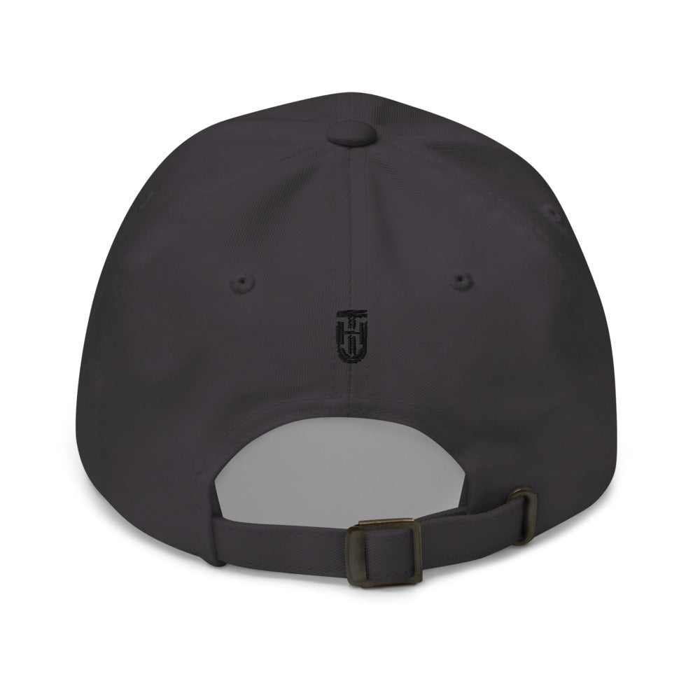 Cute Ghost Icon Series Hat - Grey Back