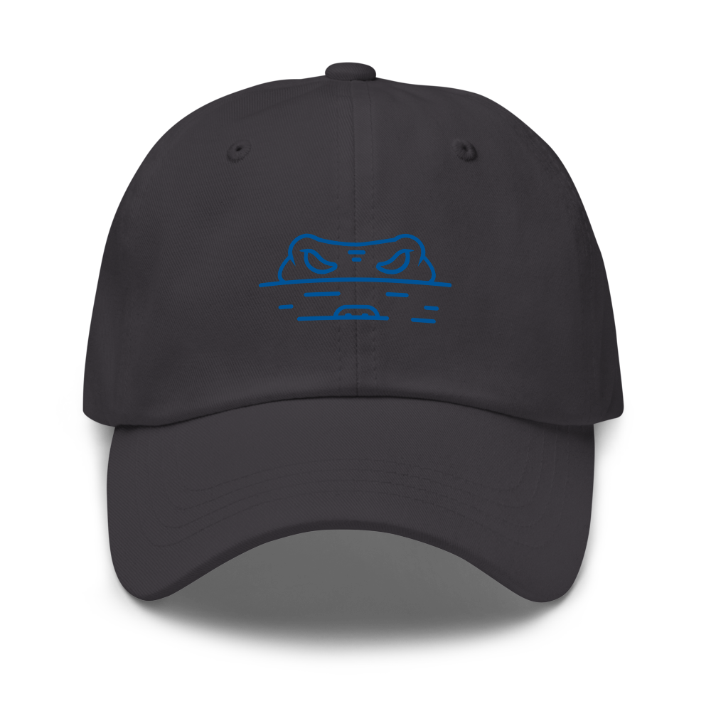 Gator Snout Sports Hat - Grey Front