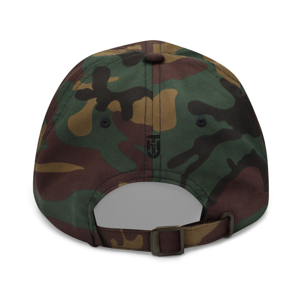 Cute Ghost Icon Series Hat - Camo Back
