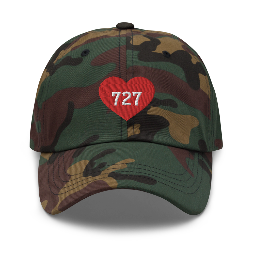 St. Pete Area Code Hat - Camo Front