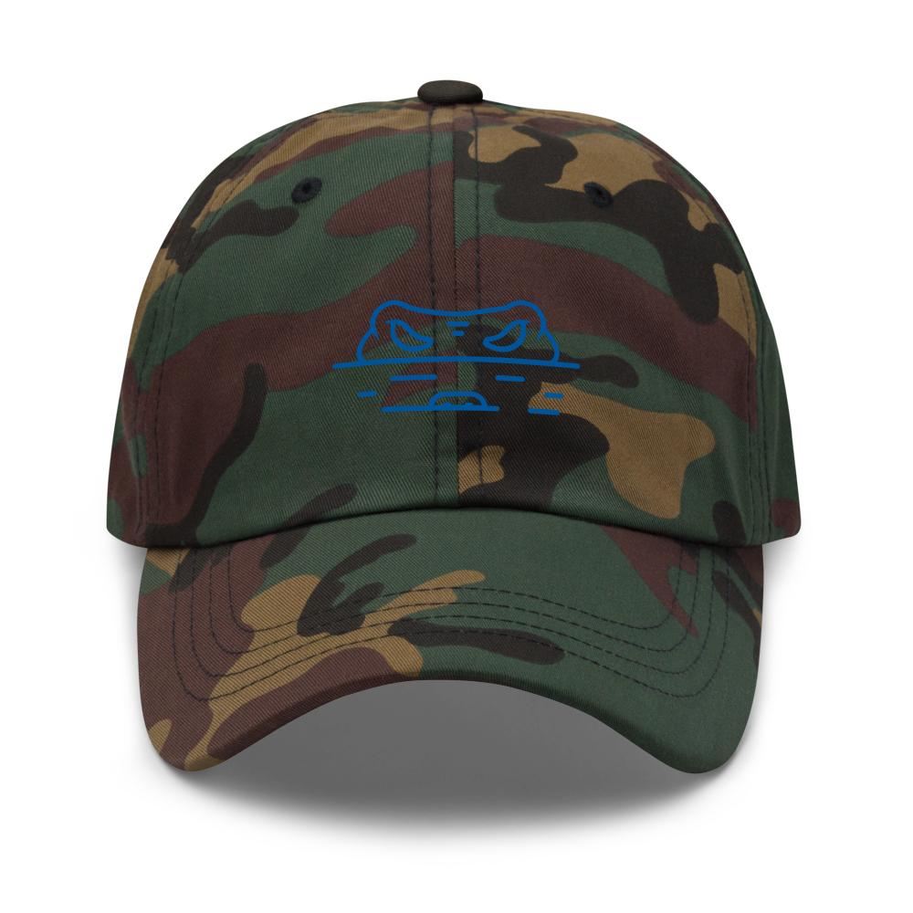 Gator Snout Sports Hat - Camo Front